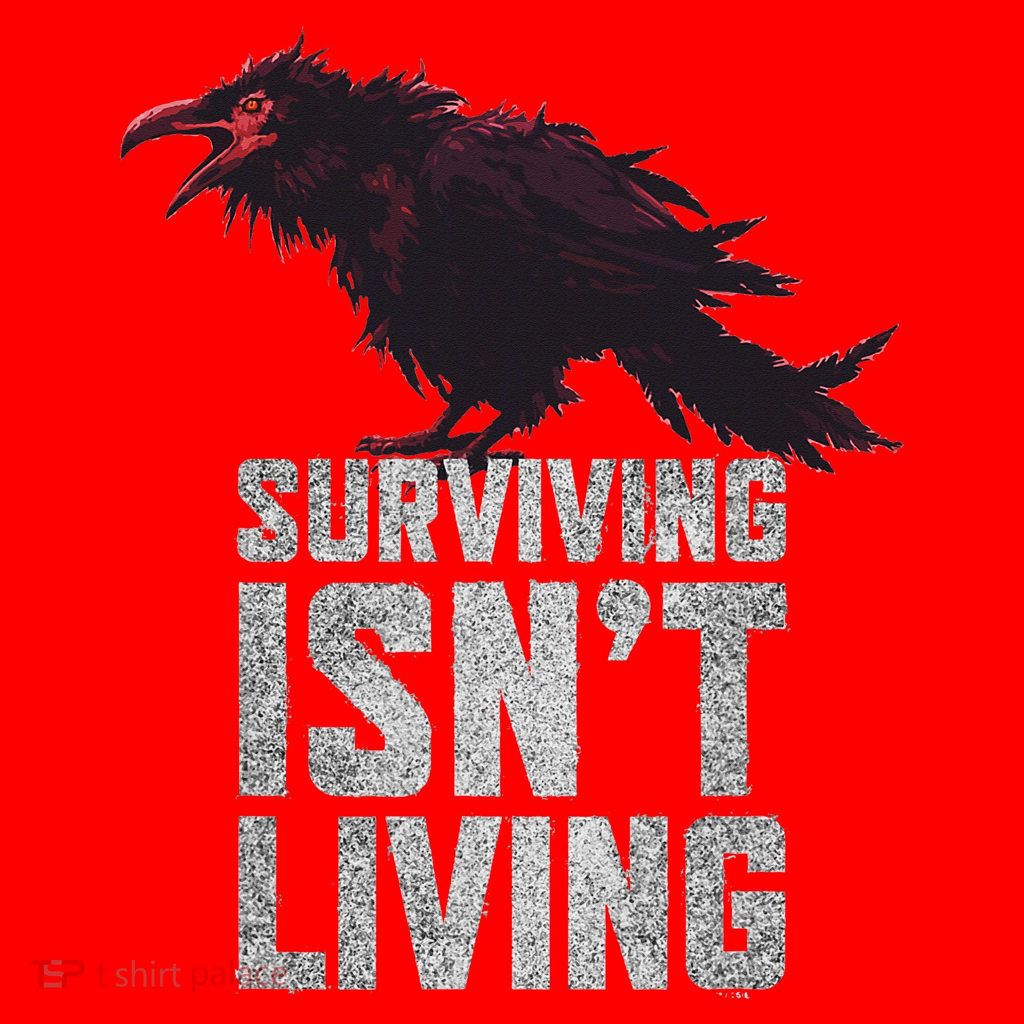 Days Gone Surving Isnt Living Corw Quote Big Chest Logo Santa Hat