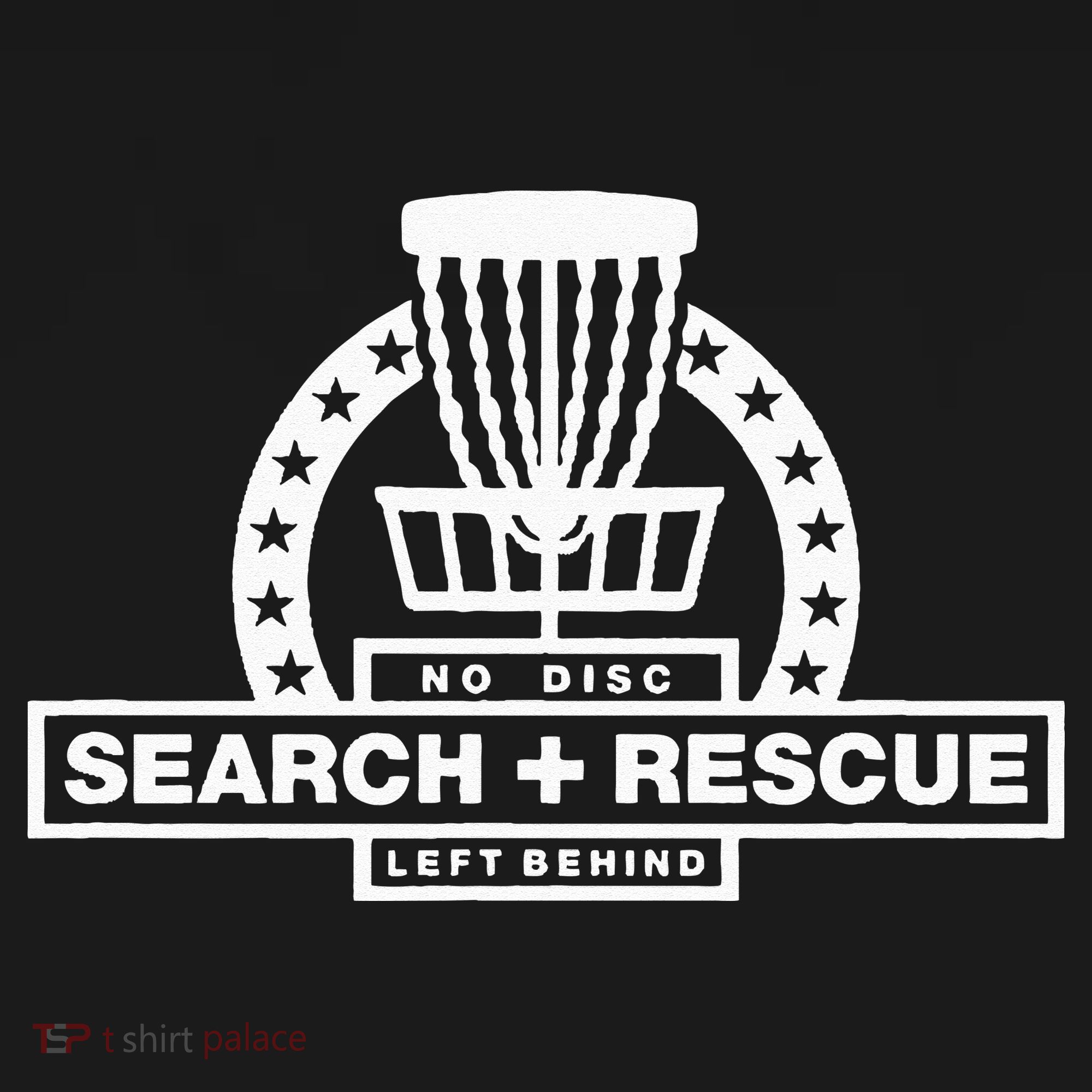 Disc Golf Search and Rescue Disc Golf Gift Funny Disc Golf USA-Made Doggie Bandana