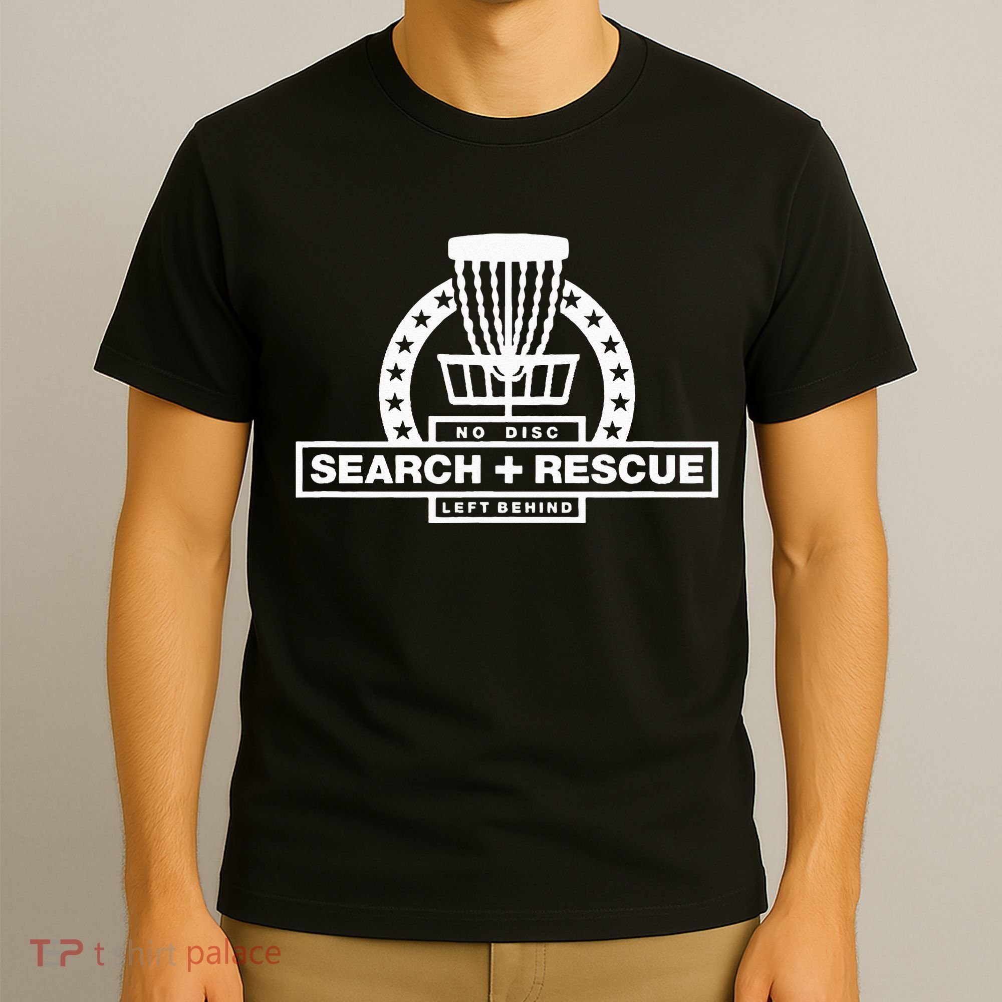 Disc Golf Search and Rescue Disc Golf Gift Funny Disc Golf T-Shirt