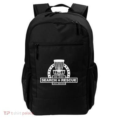 Disc Golf Search and Rescue Disc Golf Gift Funny Disc Golf Backpack