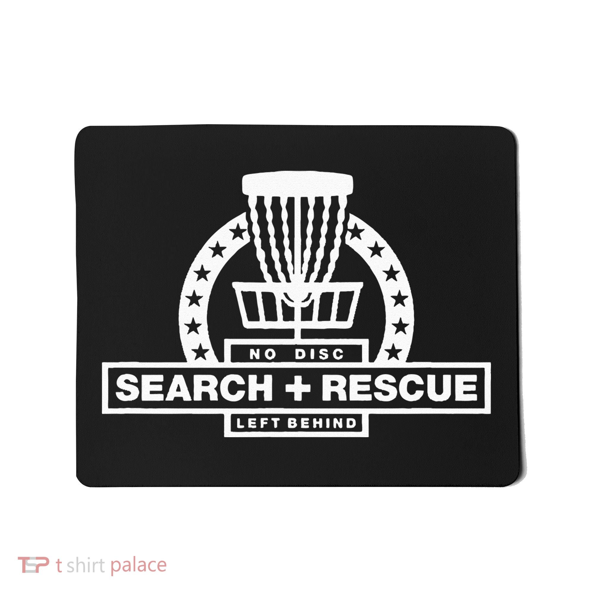 Disc Golf Search and Rescue Disc Golf Gift Funny Disc Golf Mousepad