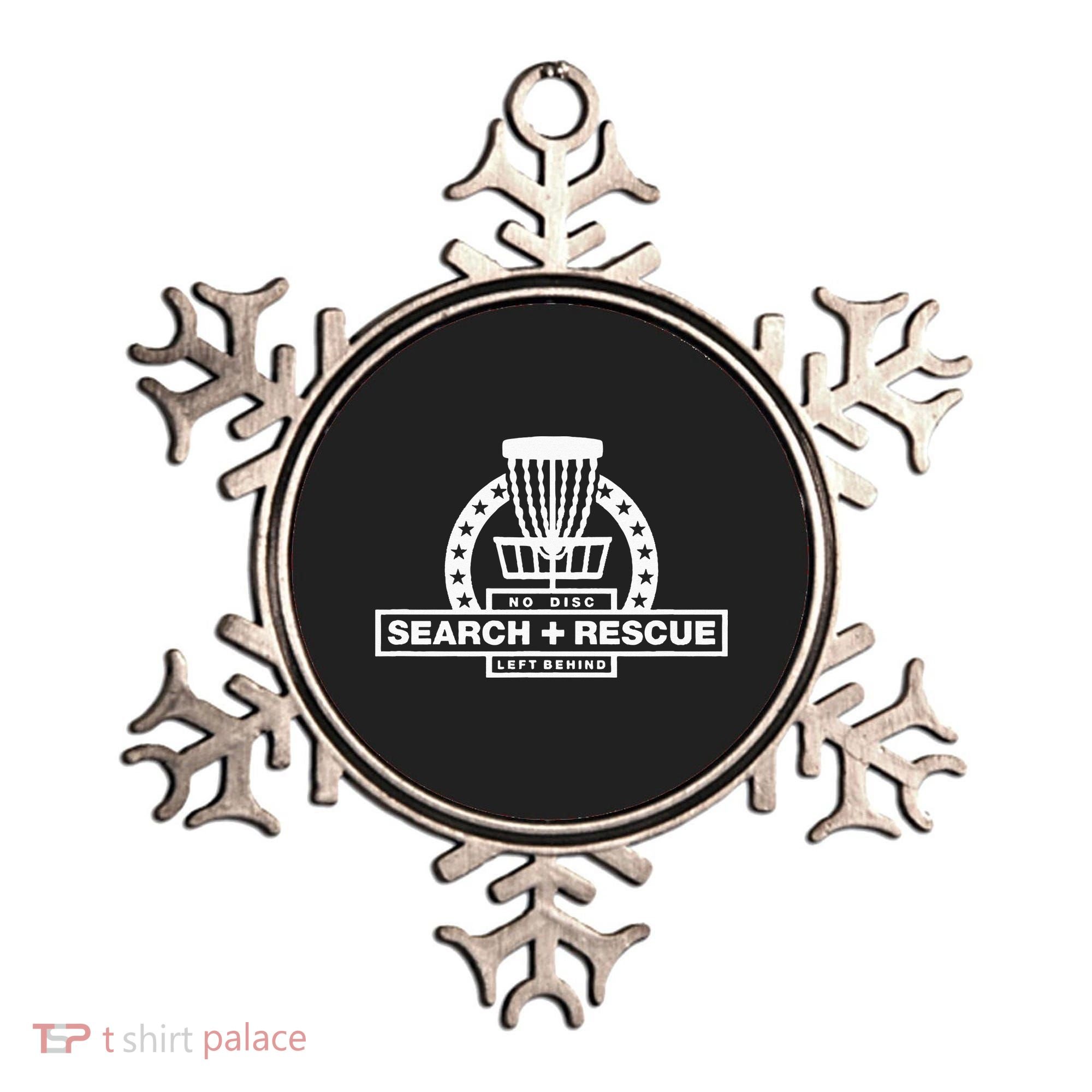 Disc Golf Search and Rescue Disc Golf Gift Funny Disc Golf Ornament