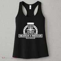 Disc Golf Search and Rescue Disc Golf Gift Funny Disc Golf Women's Tank Top thumb 3