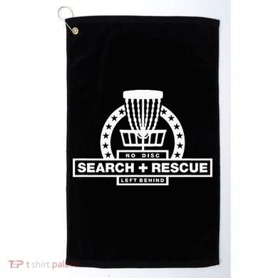 Disc Golf Search and Rescue Disc Golf Gift Funny Disc Golf Golf Towel