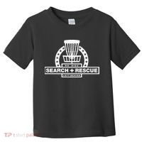 Disc Golf Search and Rescue Disc Golf Gift Funny Disc Golf Toddler T-Shirt thumb 0