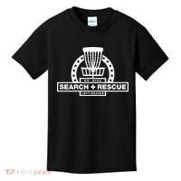 Disc Golf Search and Rescue Disc Golf Gift Funny Disc Golf Kids T-Shirt thumb 0