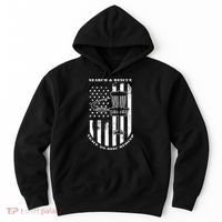 Disc Golf Search & Rescue Leave No Disc Behind White Flag Hoodie thumb 0