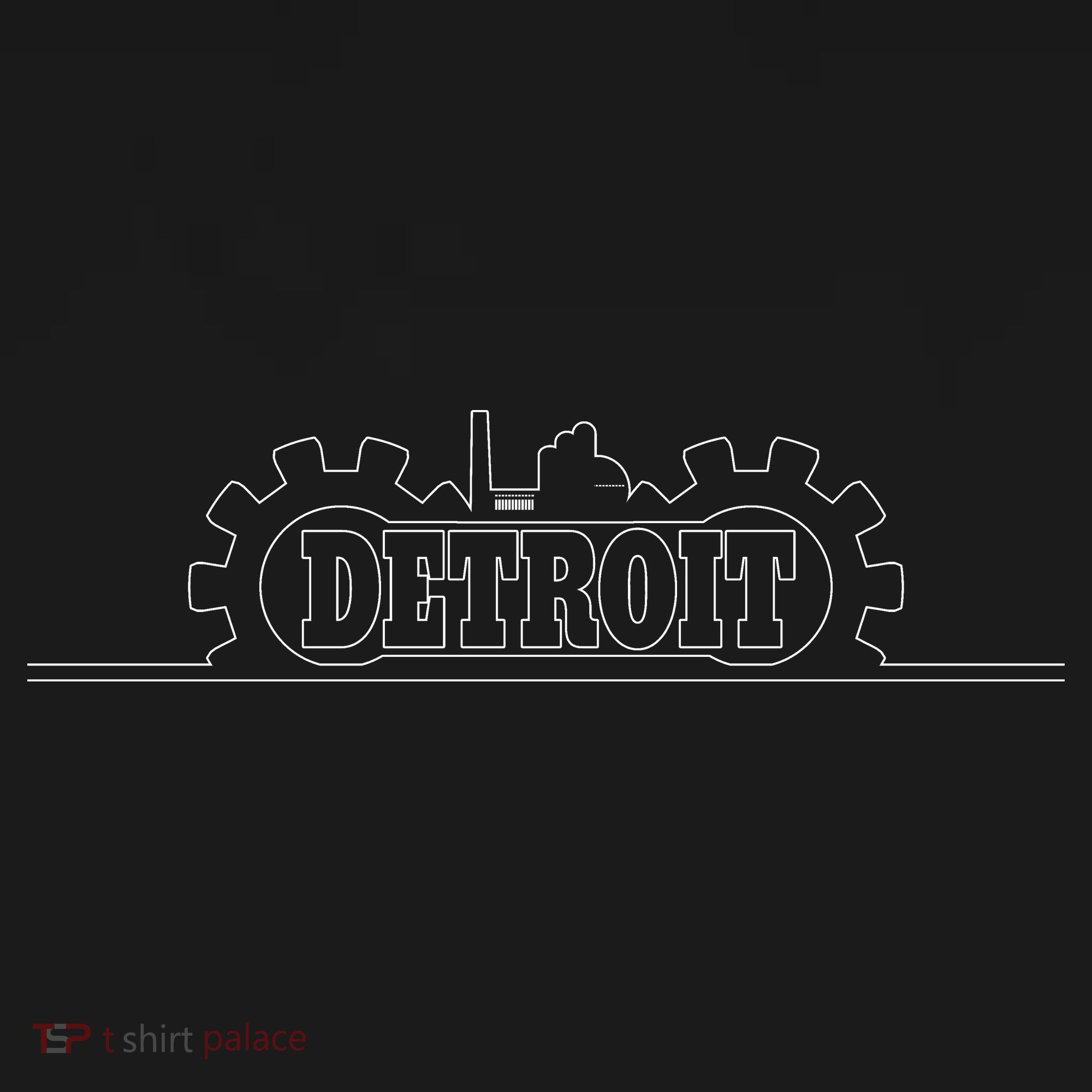 Detroit Gears Skyline Pajama Set