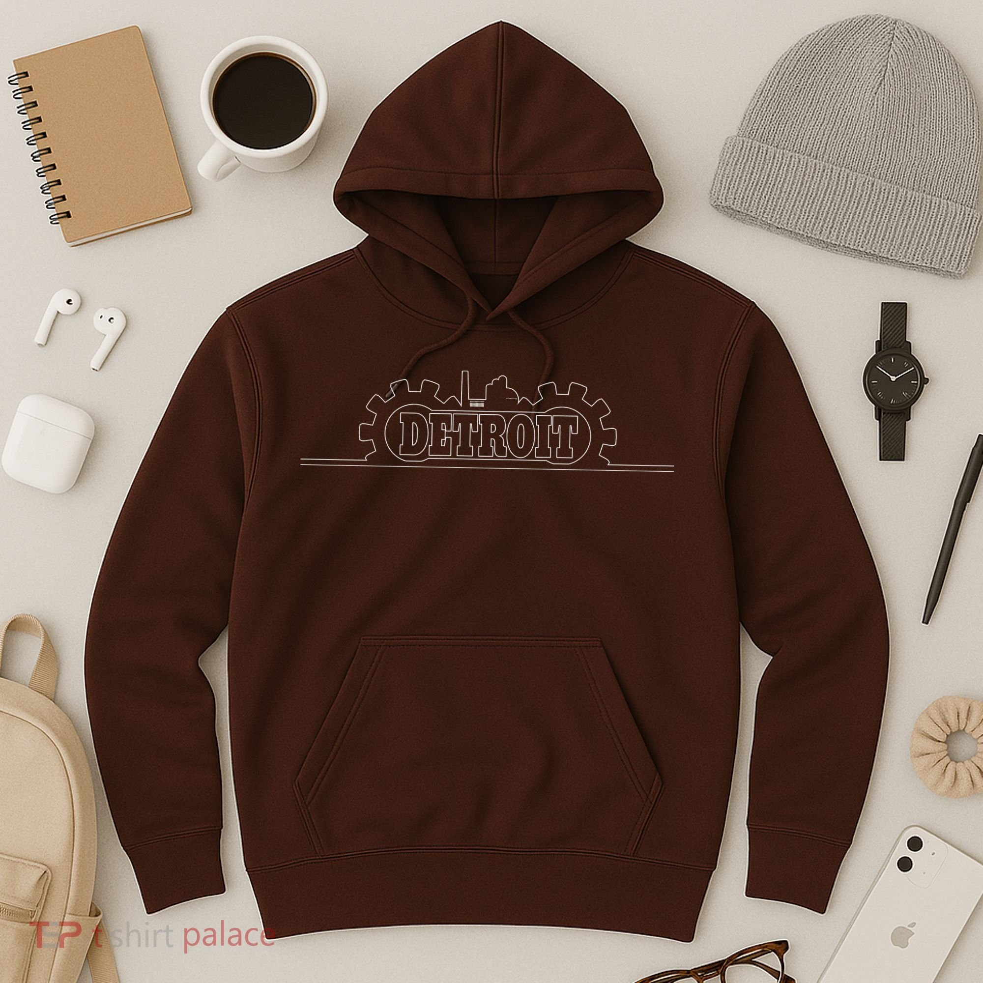 Detroit Gears Skyline Hoodie