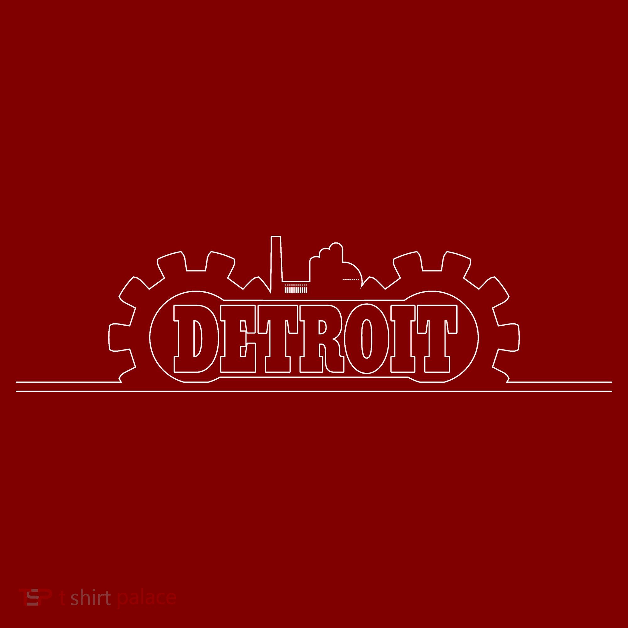 Detroit Gears Skyline Kids Sweatshirt