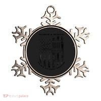 Disc Golf Search & Rescue Leave No Disc Behind Black Ornament thumb 0