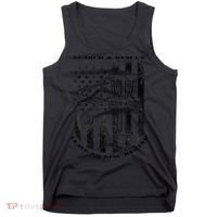 Disc Golf Search & Rescue Leave No Disc Behind Black Tank Top thumb 0