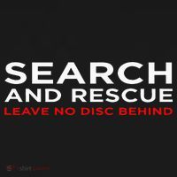 Disc Golf Search Rescue Leave No Disc Behind Sweatshirt thumb 3