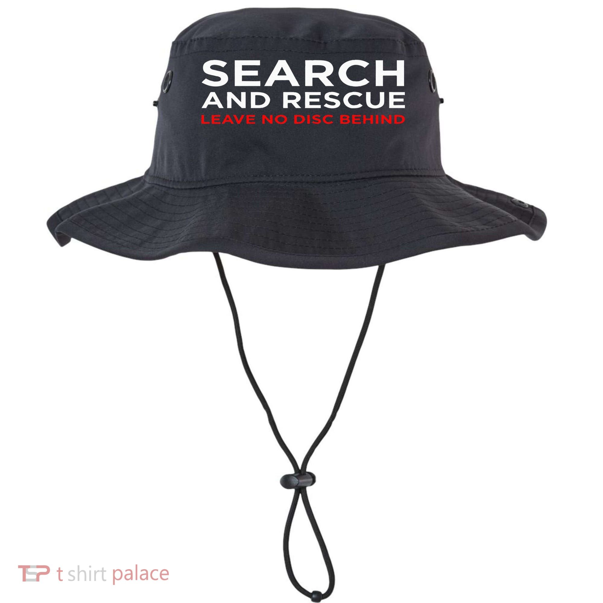 Disc Golf Search Rescue Leave No Disc Behind Bucket Hat