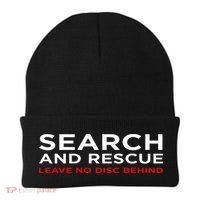 Disc Golf Search Rescue Leave No Disc Behind Beanie thumb 0