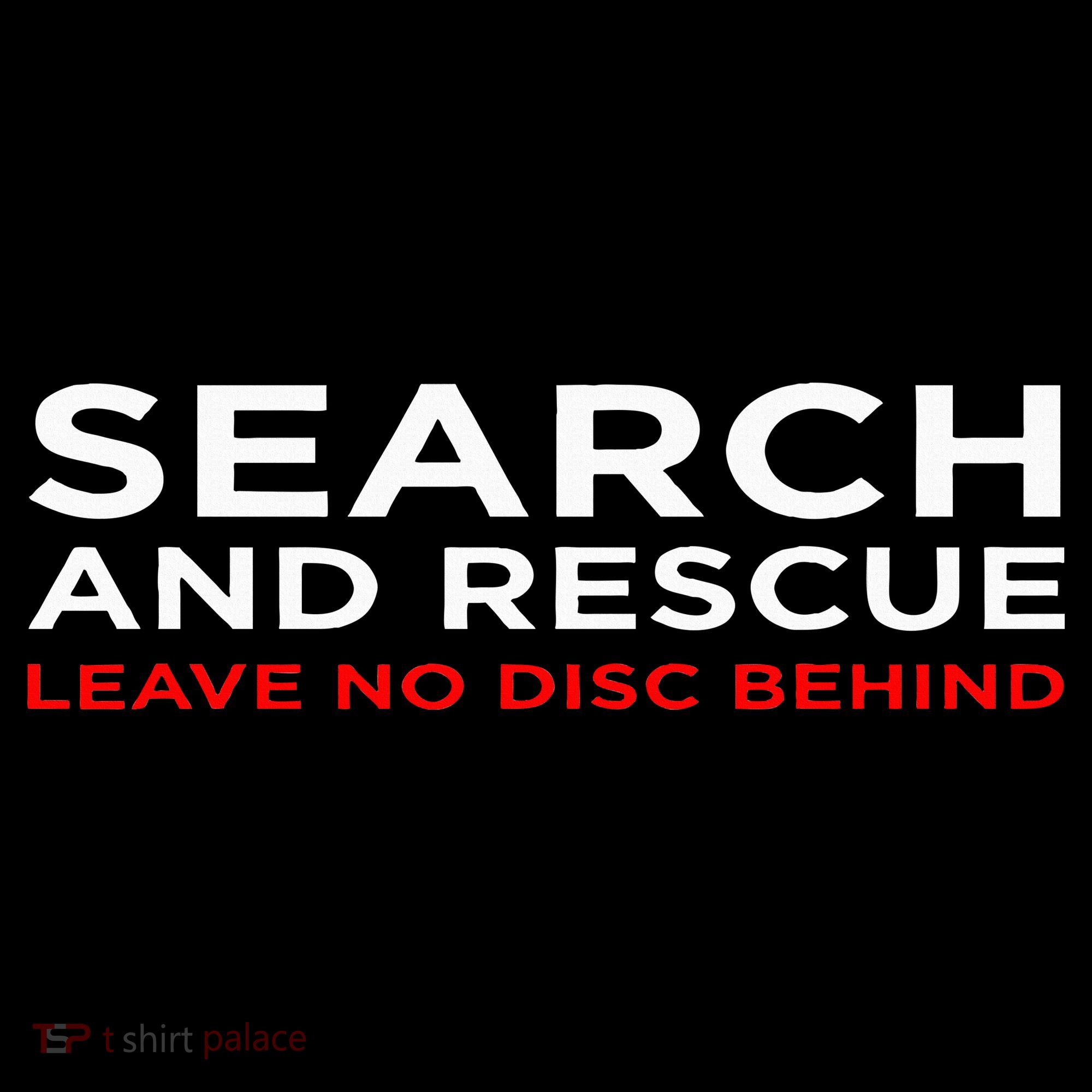 Disc Golf Search Rescue Leave No Disc Behind Women's Tank Top
