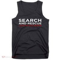 Disc Golf Search Rescue Leave No Disc Behind Tank Top thumb 0