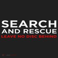 Disc Golf Search Rescue Leave No Disc Behind Golf Towel thumb 3