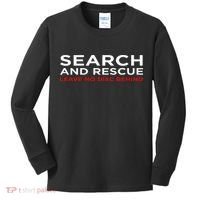 Disc Golf Search Rescue Leave No Disc Behind Kids Long Sleeve Shirt thumb 0