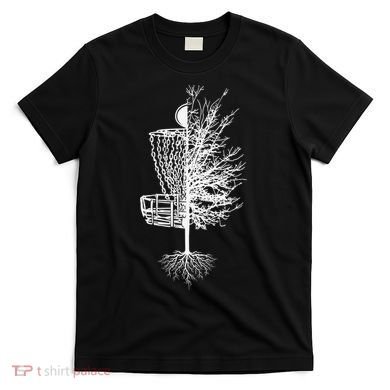 Disc Golf Shirt Basket Tree Frisbee Golf Colorful T-Shirt