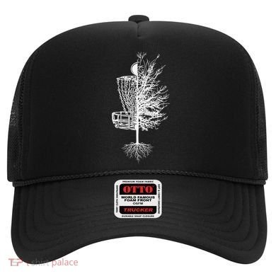 Disc Golf Shirt Basket Tree Frisbee Golf Colorful Hat