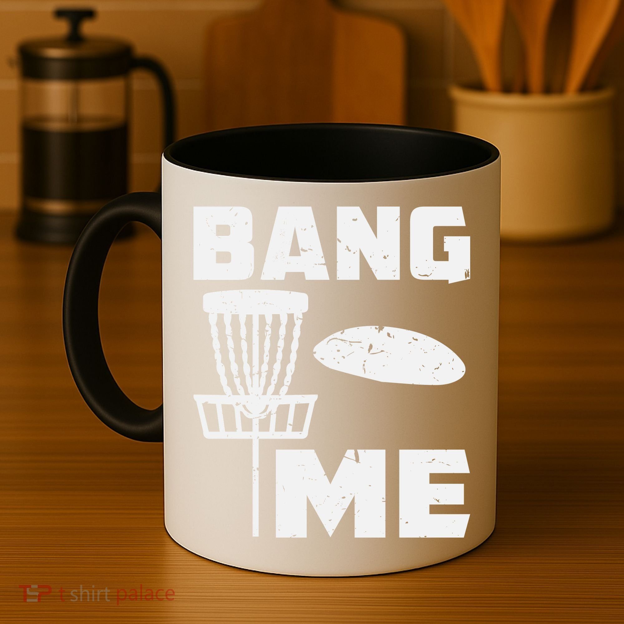 Disc Golfing Shirts Bang Me Funny Disc Golf Coffee Mug