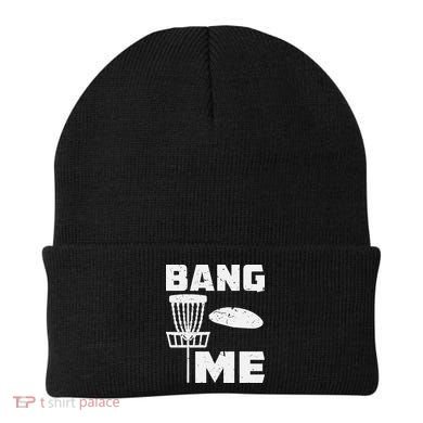 Disc Golfing Shirts Bang Me Funny Disc Golf Beanie