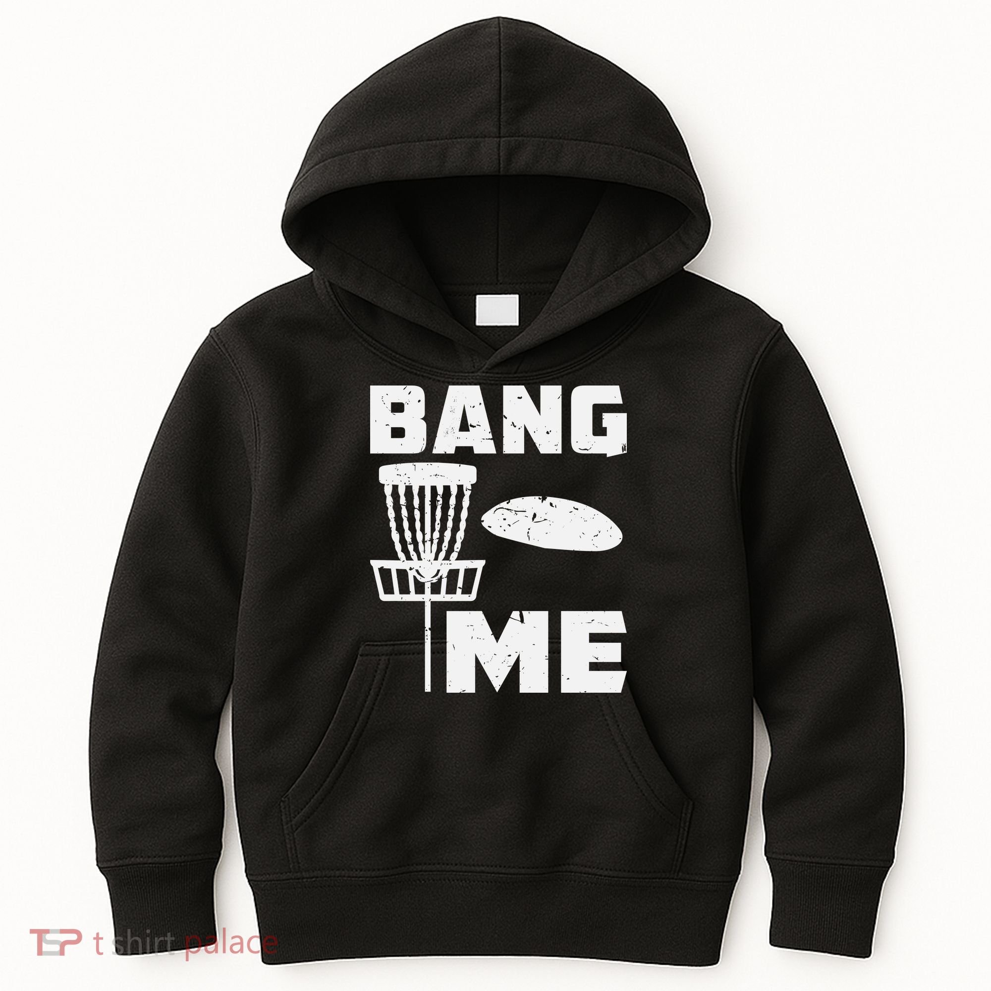 Disc Golfing Shirts Bang Me Funny Disc Golf Kids Hoodie