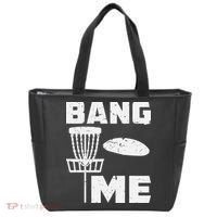 Disc Golfing Shirts Bang Me Funny Disc Golf Tote Bag thumb 0