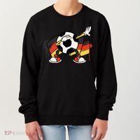 Dabbing Germany Soccer Ball Women's Sweatshirt thumb 0