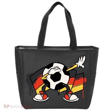 Dabbing Germany Soccer Ball Tote Bag