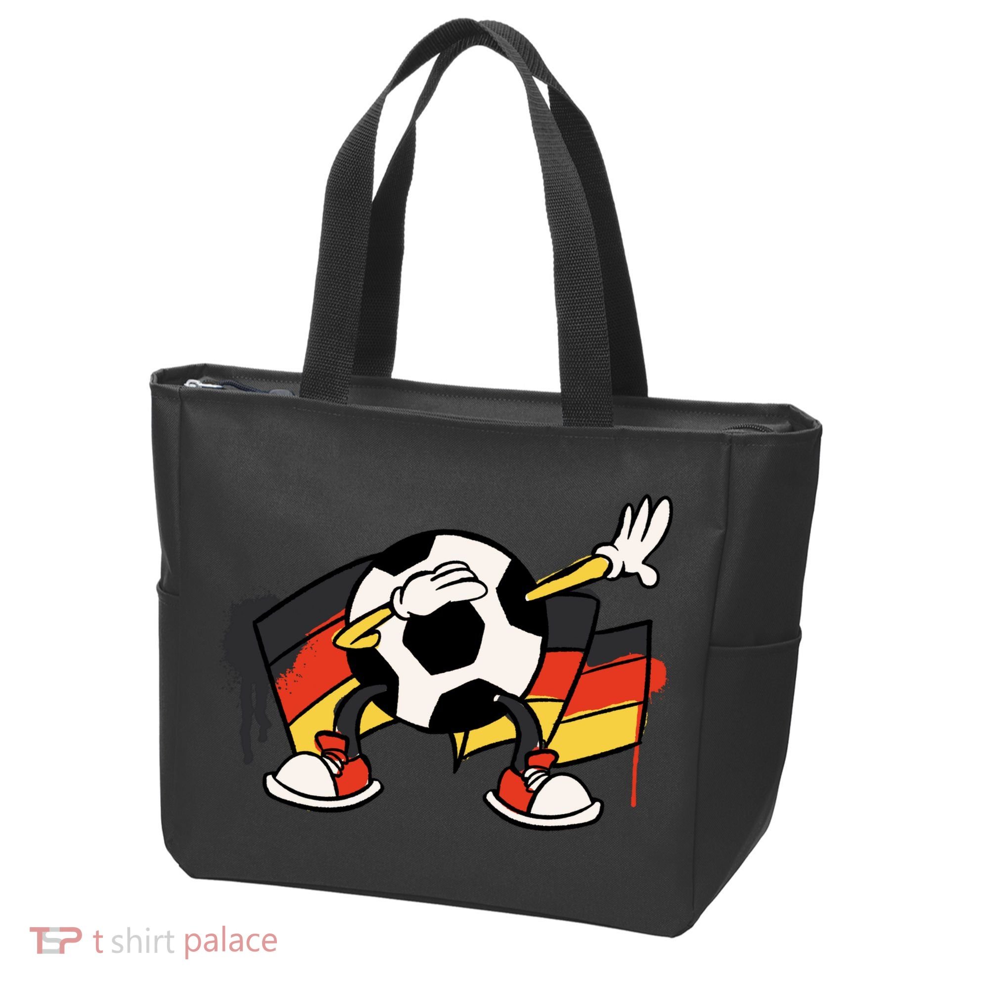 Dabbing Germany Soccer Ball Tote Bag
