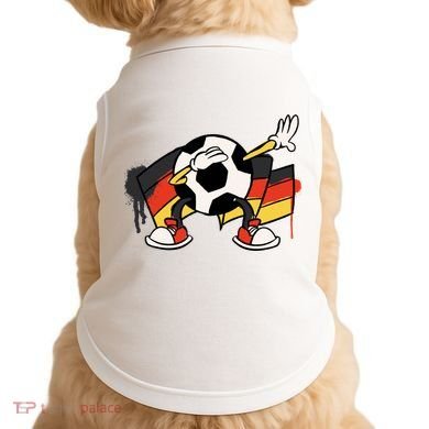 Dabbing Germany Soccer Ball Doggie Tank