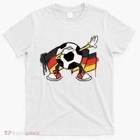 Dabbing Germany Soccer Ball T-Shirt thumb 0
