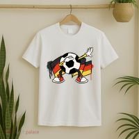Dabbing Germany Soccer Ball T-Shirt thumb 2