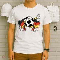 Dabbing Germany Soccer Ball T-Shirt thumb 6