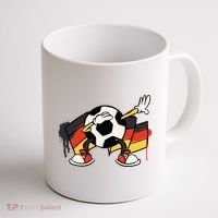 Dabbing Germany Soccer Ball Coffee Mug thumb 1