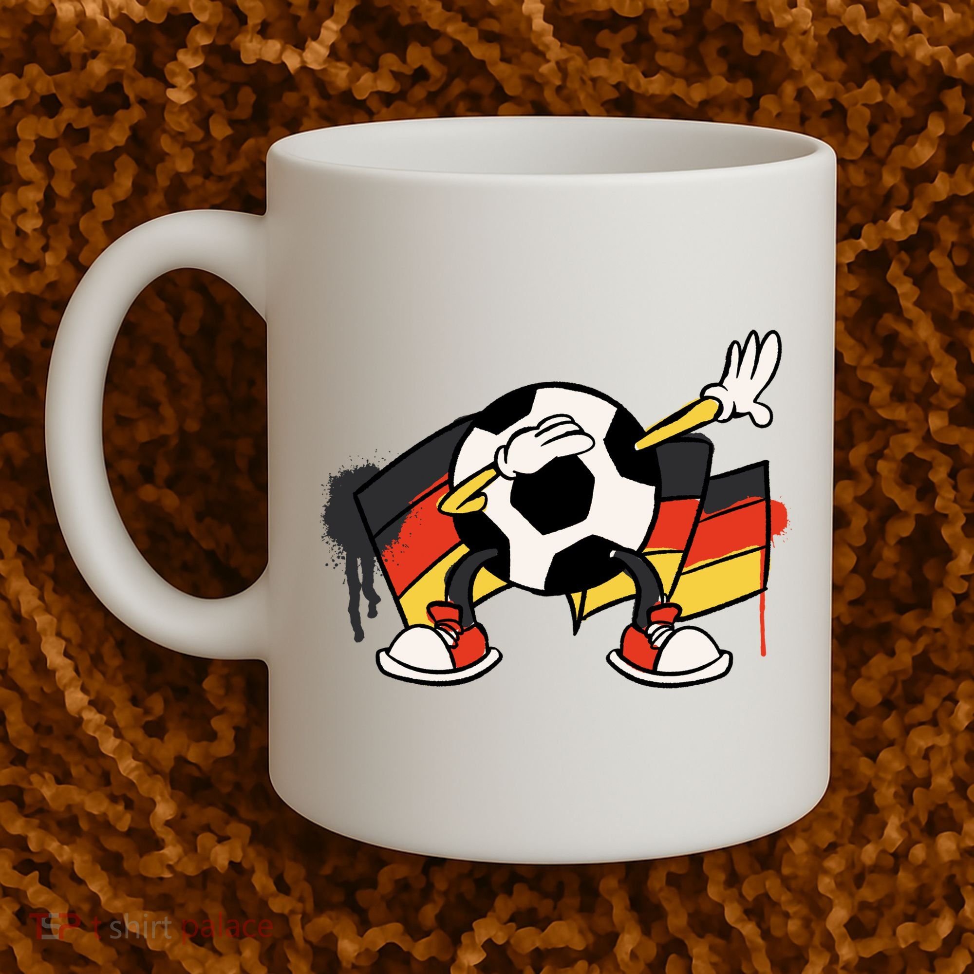 Dabbing Germany Soccer Ball Coffee Mug