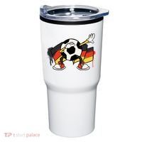 Dabbing Germany Soccer Ball Tumbler thumb 0