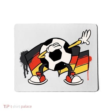 Dabbing Germany Soccer Ball Mousepad