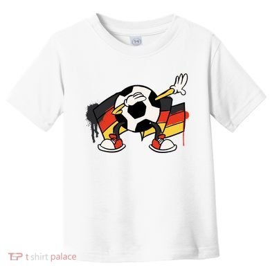 Dabbing Germany Soccer Ball Toddler T-Shirt