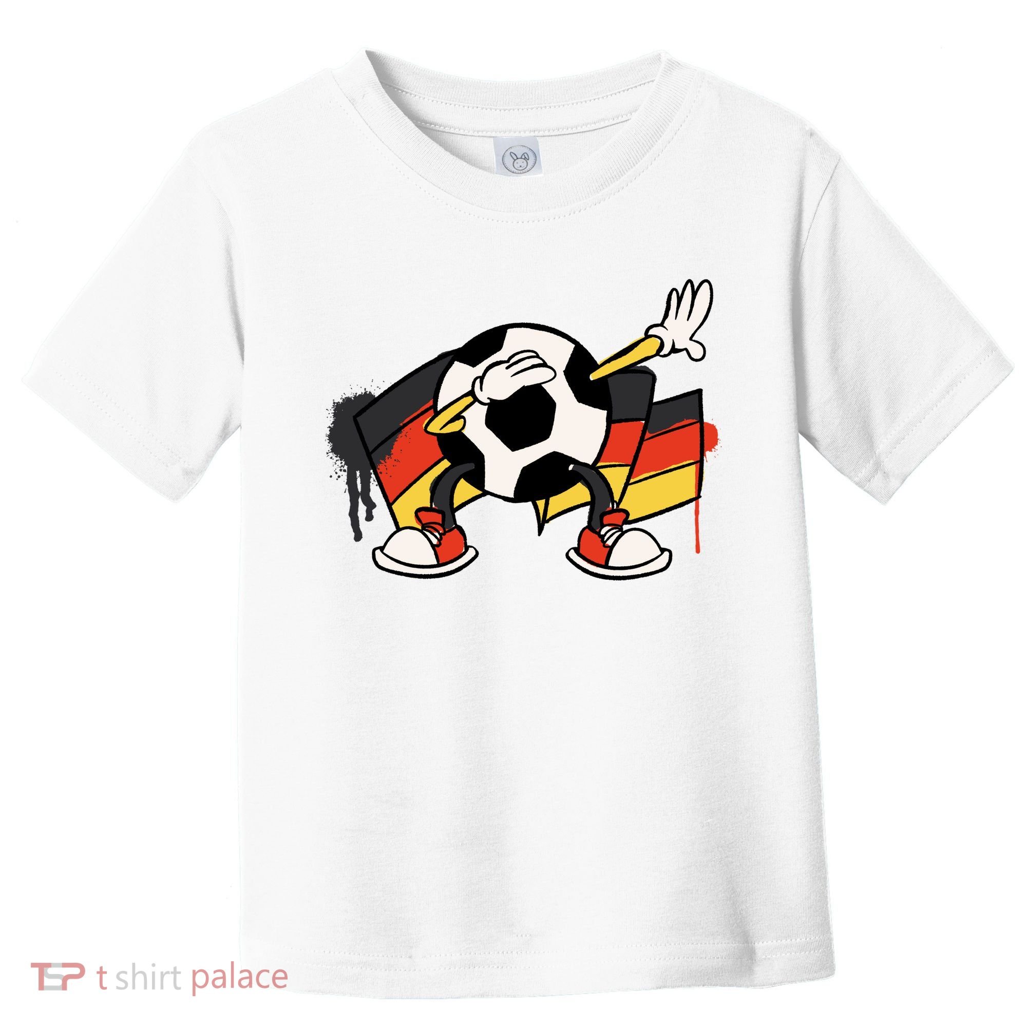 Dabbing Germany Soccer Ball Toddler T-Shirt