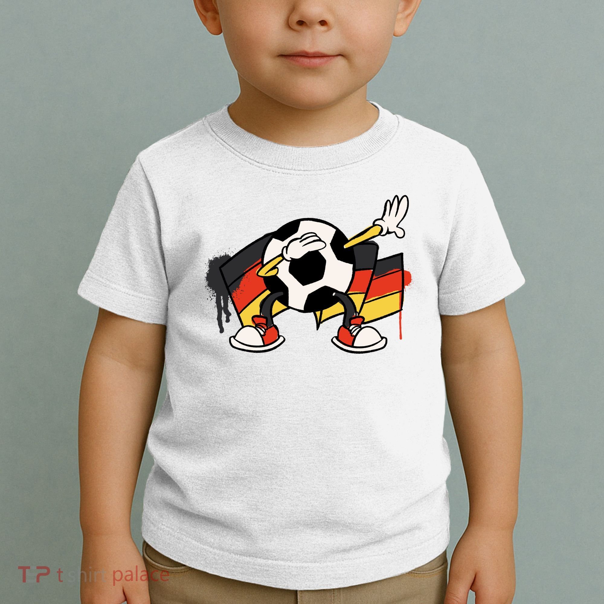 Dabbing Germany Soccer Ball Toddler T-Shirt