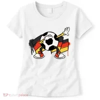Dabbing Germany Soccer Ball Women's T-Shirt thumb 0