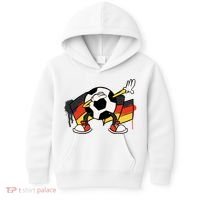 Dabbing Germany Soccer Ball Kids Hoodie thumb 0