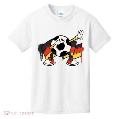 Dabbing Germany Soccer Ball Kids T-Shirt