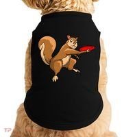 Disc Golf Squirrel Frolf Frisbee Golf Disc Gift Doggie Tank thumb 0