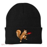 Disc Golf Squirrel Frolf Frisbee Golf Disc Gift Beanie thumb 0