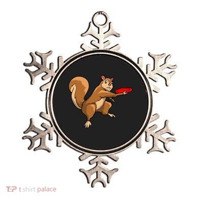 Disc Golf Squirrel Frolf Frisbee Golf Disc Gift Ornament