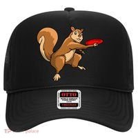 Disc Golf Squirrel Frolf Frisbee Golf Disc Gift Hat thumb 0